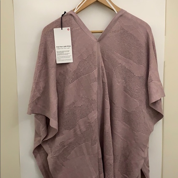 Lululemon Find Your Light Wrap NWT HVGM Mauve - Picture 3 of 8